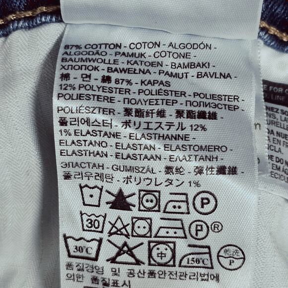 Levis Boyfriend Jeans Women's 33 High Waisted Baggy Look Loose Relaxed Fit 90s - Picture 6 of 12